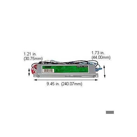 Fluorescent Ballast, Replacement For Ult, B332I120L-A